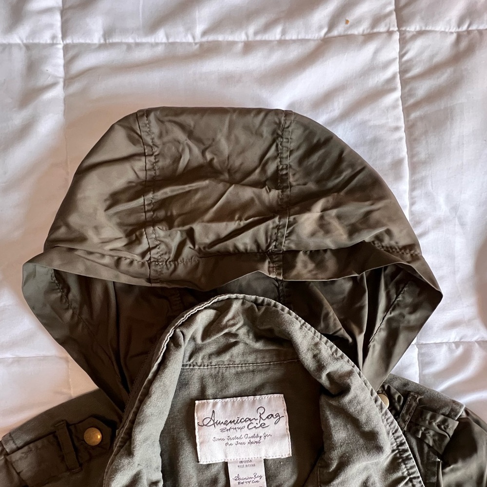 American Rag Army Green Jacket - Picture 3 of 4